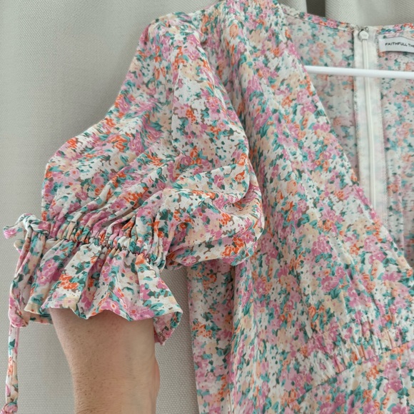 Faithfull the Brand Floral Mini Dress - Picture 4 of 8